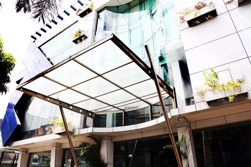 Glass Canopy Roofing